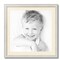 ArtToFrames 24x24" Matted Picture Frame with 20x20" Single Mat Photo Opening Framed in 1.25" White and 2" Mat (FWM-4098-24x24)
